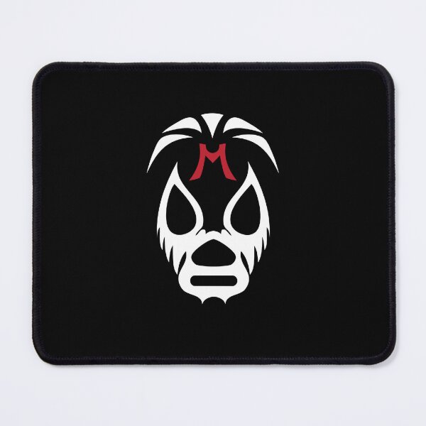 Item preview, MIL MASCARAS MASK -white logo 60% reduced design - designed and sold by DRIPPED-STORE.