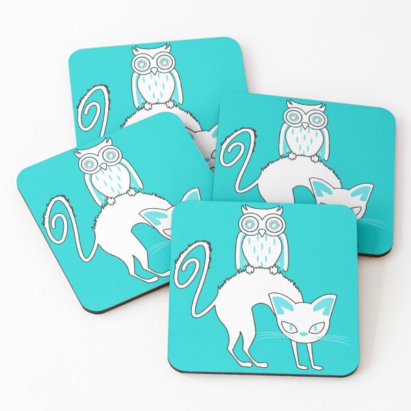 Item preview, A Cat And An Owl designed and sold by designforum1968.
