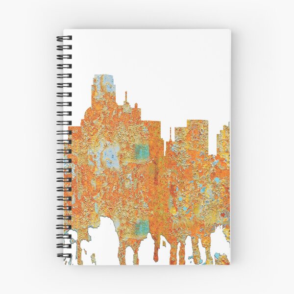 Item preview, Dallas, Texas Skyline  - Rust designed and sold by Marlene Watson-Hall.