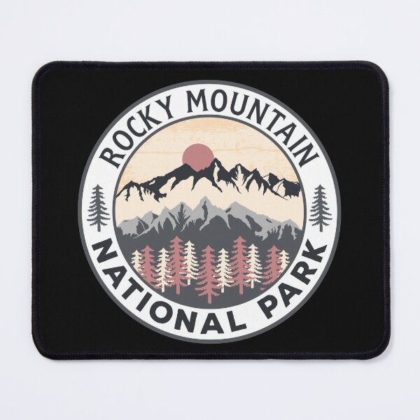 Item preview, Rocky mountain National Park designed and sold by Road-tees.