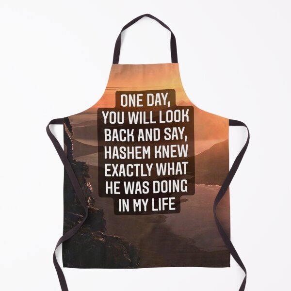 Item preview, One day you will look back and say Hashem knew exactly what he was doing in my life designed and sold by Stories To Inspire - Motivational Jewish Quotes.