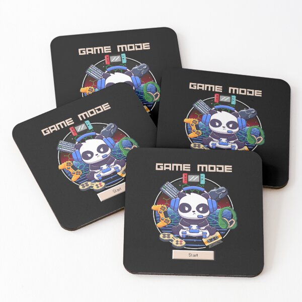 Item preview, Retro Panda Gaming Game Mode designed and sold by RockBeeDesigns.