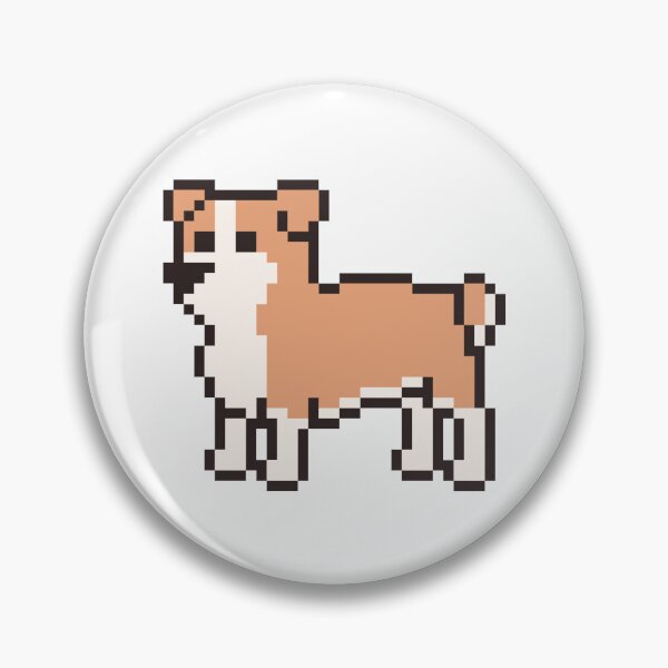 Item preview, 8-Bit Pixel English Bulldog designed and sold by blacklinesart.