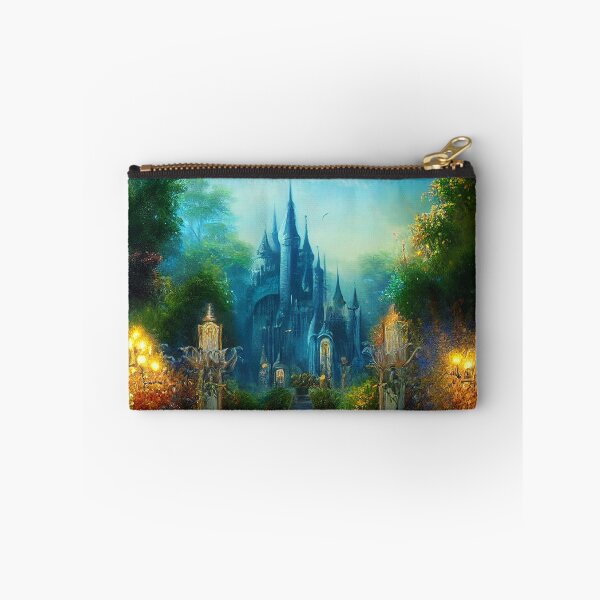 Item preview, Night Castle, Magical Fountain, Fantasy Kingdom designed and sold by SunDoor Art.