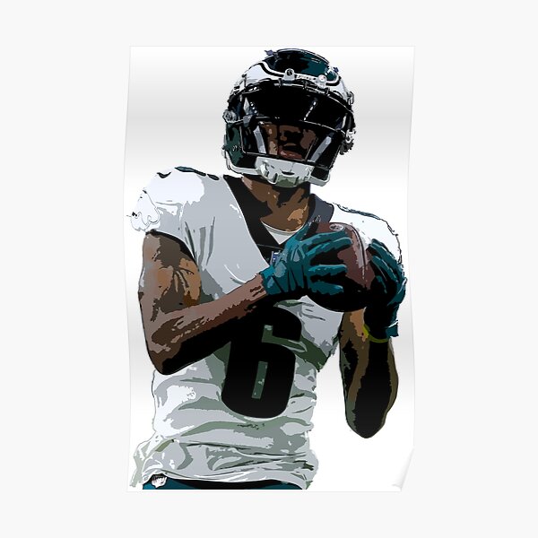 Cheap NFL Philadelphia Eagles Devonta Smith Poster Wall Art, Philadelphia  Eagles Merchandise - Allsoymade