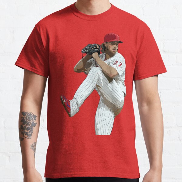 Seranthony Dominguez Philadelphia Phillies Men's Red Roster Name & Number  T-Shirt 