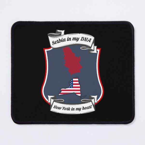 Item preview, Serbia in my DNA, New York in my heart Heritage designed and sold by Tony ⭐⭐⭐⭐⭐.