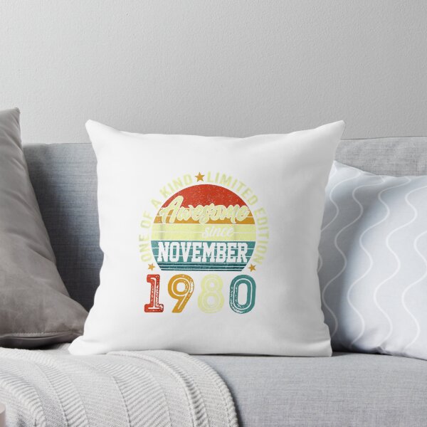 Item preview, Awesome Since November 1980 42 Years Old 42th Birthday Gift designed and sold by TGMerwin.