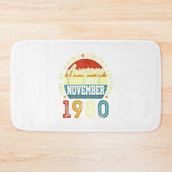 Item preview, Awesome Since November 1980 42 Years Old 42th Birthday Gift designed and sold by TGMerwin.