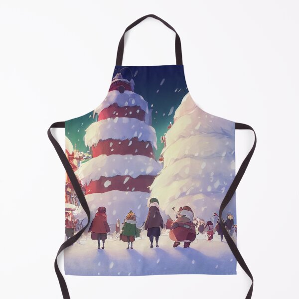Item preview, Snowy city at Christmas designed and sold by flowinglobe.