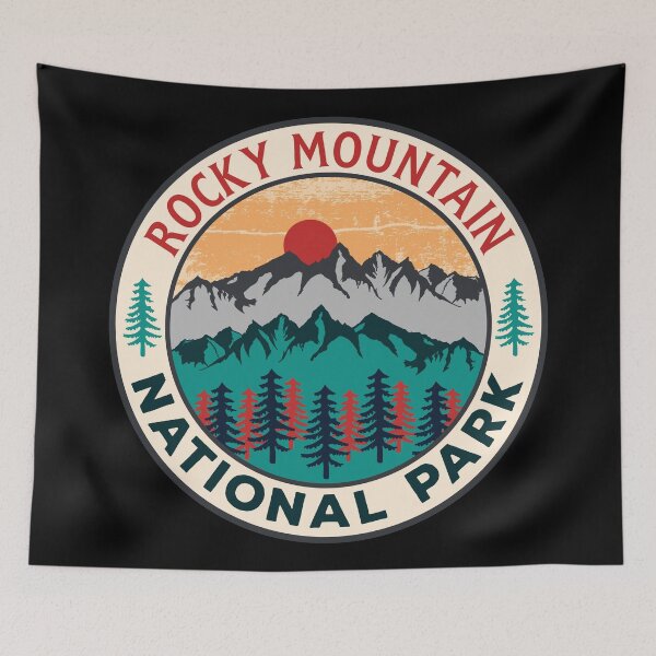 Item preview, Rocky mountain National Park designed and sold by Road-tees.