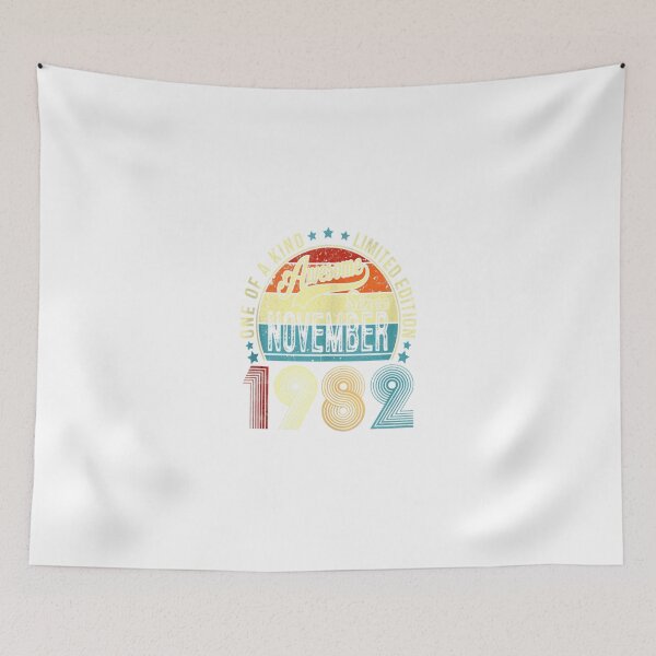 Item preview, Awesome Since November 1982 Gift 40th Birthday 1982 Years Tank Top designed and sold by TGMerwin.