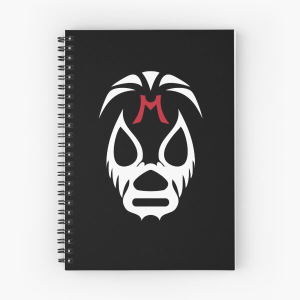 Item preview, MIL MASCARAS MASK -white logo 60% reduced design - designed and sold by DRIPPED-STORE.