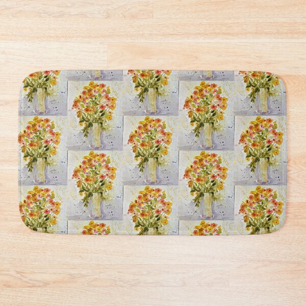Item preview, abstract summery flowers  designed and sold by watercolorsLiz.