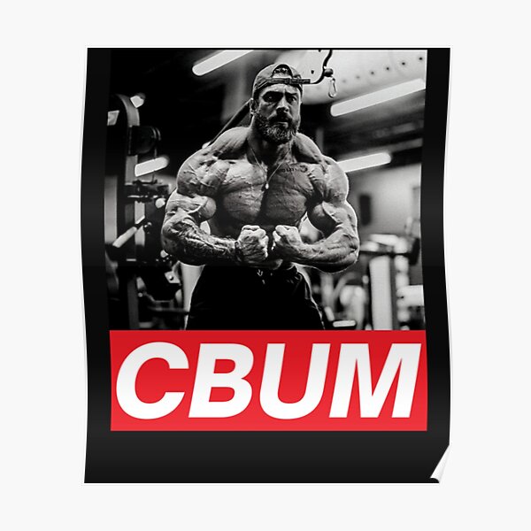 “Chris Bumstead Quote Cbum Gym Motivation " Poster for Sale by