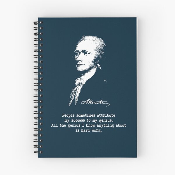 Item preview, Alexander Hamilton Quote Portrait designed and sold by STYLESYNDIKAT.
