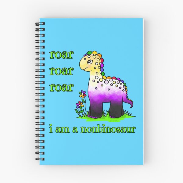 Item preview, Roar roar roar, I'm a nonbinosaur  designed and sold by Art by Veya.