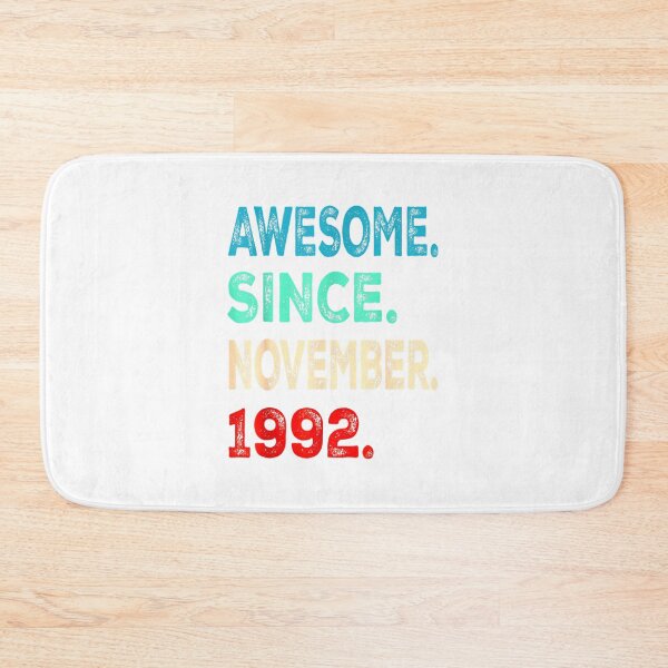 Item preview, Awesome Since November 1992 30 Years Old 30th Birthday Gifts designed and sold by TGMerwin.