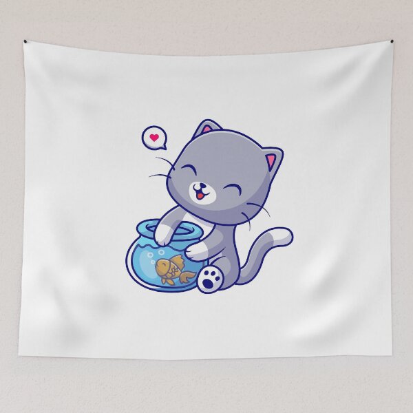 Item preview, cute cat designed and sold by Design-Busuk.