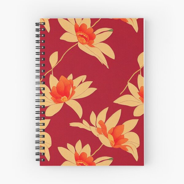 Item preview, flat fabric floreal design designed and sold by flowinglobe.