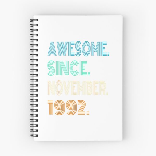 Item preview, Awesome Since November 1992 30th Birthday 30 Year Old Gifts_1 designed and sold by TGMerwin.