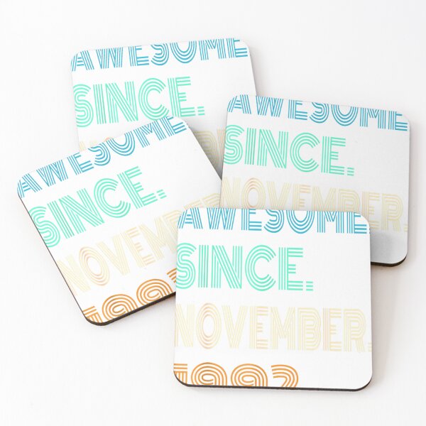 Item preview, Awesome Since November 1992 30th Birthday 30 Year Old Gifts_1 designed and sold by TGMerwin.
