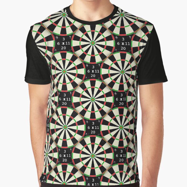 Dartboard Design 180 Graphic T-Shirt
