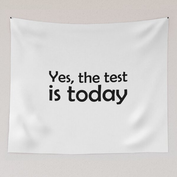 Item preview, Teachers Funny Test Is Today designed and sold by miracletee.