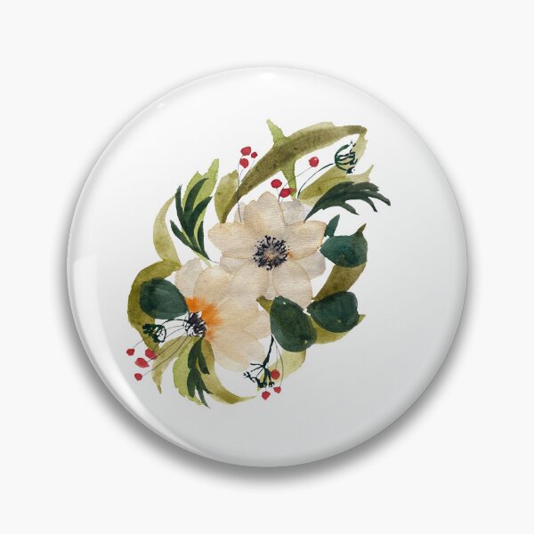 Item preview, Anemone design anemone cute watercolor illustration designed and sold by Yana Mustafina | Boho Soulful Designs.