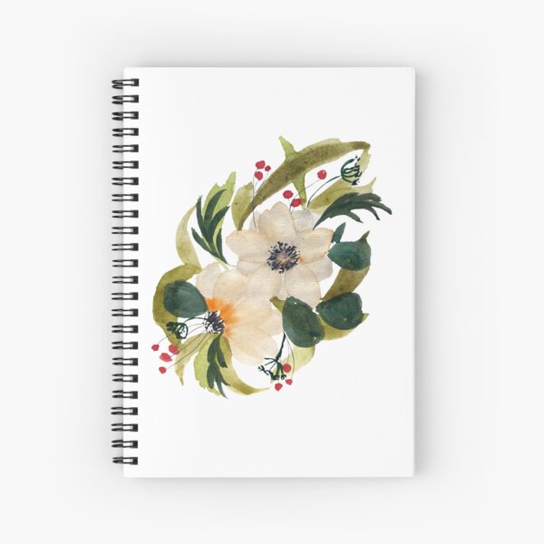 Item preview, Anemone design anemone cute watercolor illustration designed and sold by Yana Mustafina | Boho Soulful Designs.