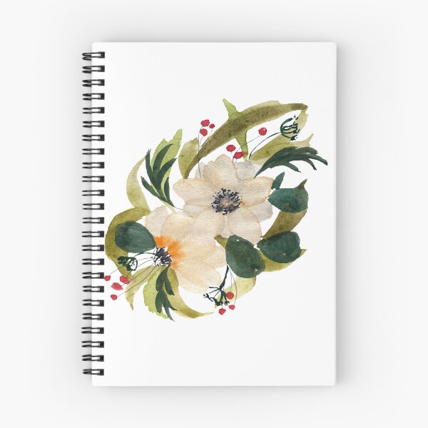 Item preview, Anemone design anemone cute watercolor illustration designed and sold by Yana Mustafina | Boho Soulful Designs.