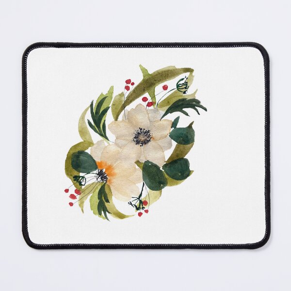 Item preview, Anemone design anemone cute watercolor illustration designed and sold by Yana Mustafina | Boho Soulful Designs.