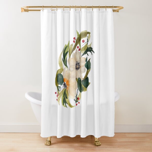 Item preview, Anemone design anemone cute watercolor illustration designed and sold by Yana Mustafina | Boho Soulful Designs.