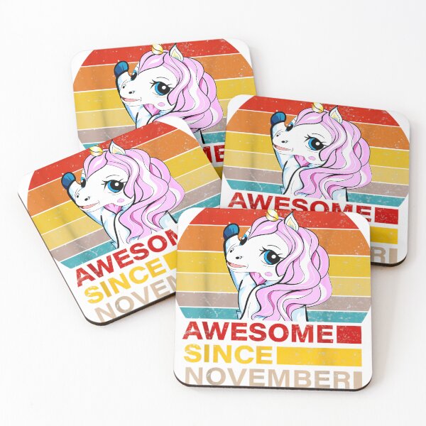 Item preview, Awesome Since November 2001 Unicorn 20 year old birthday designed and sold by TGMerwin.