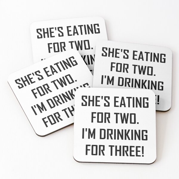 Item preview, Eating For Two Drinking For Three designed and sold by TheBestStore.