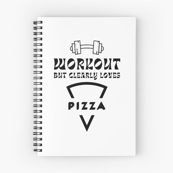 Item preview, Workout but clearly loves pizza designed and sold by darshants.