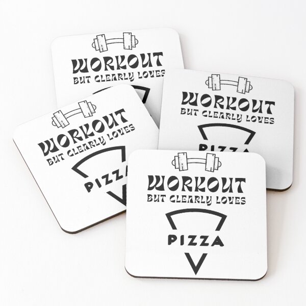 Item preview, Workout but clearly loves pizza designed and sold by darshants.