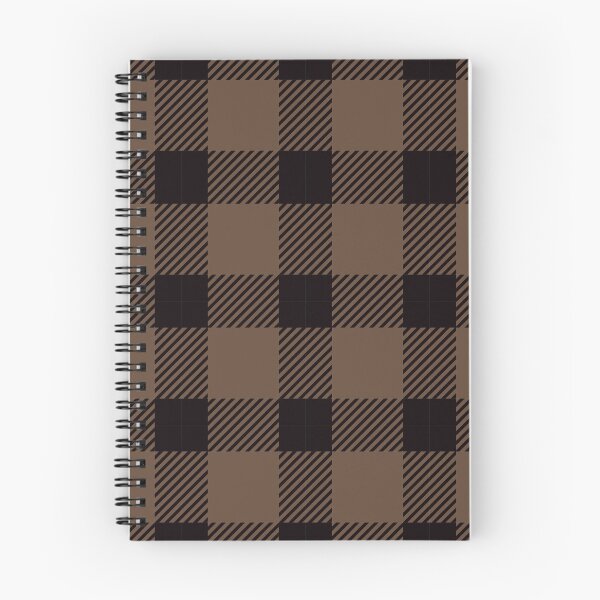 Item preview, Fall Plaid - autumn black brown check designed and sold by Sunset Design.