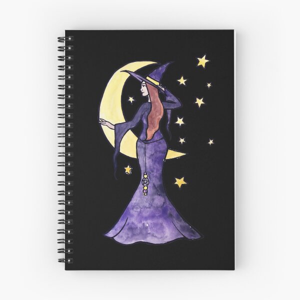 Artikelvorschau, Lila Witchy Moon entworfen und verkauft von FrictionMaxxing.