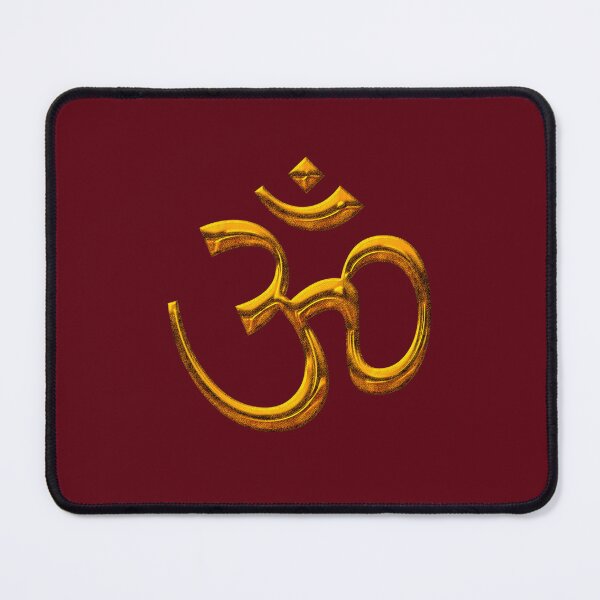 Item preview, Red Gold Om designed and sold by Ravaya.