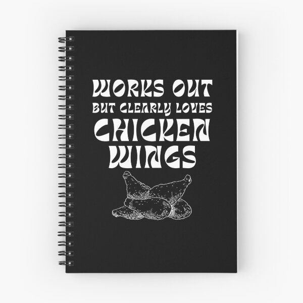Item preview, Works out but clearly loves chicken wings designed and sold by darshants.