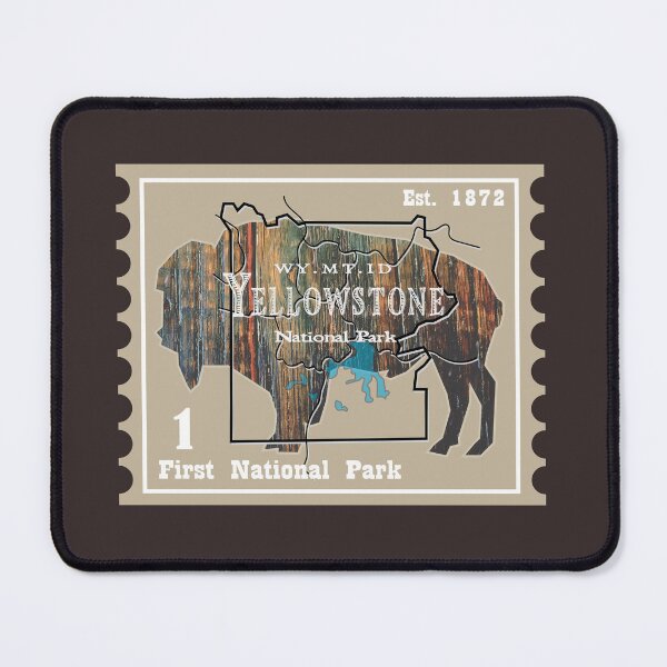 Item preview, Yellowstone Stamp designed and sold by Troy Stapek.