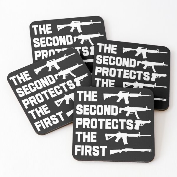 Item preview, The Second Protects The First T-Shirt 2nd Amendment Second Amendment Patriotic American designed and sold by henrydy.