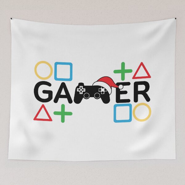 Item preview, Christmas Gamer Kid designed and sold by BlackSnowShop.