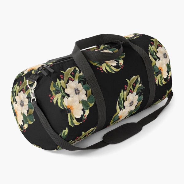 Item preview, Anemone design illustration black seamless pattern designed and sold by Yana Mustafina | Boho Soulful Designs.