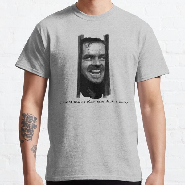 THE SHINING AXE T Shirt Stanley Kubrick Overlook Hotel Redrum Heres Johnny Tee