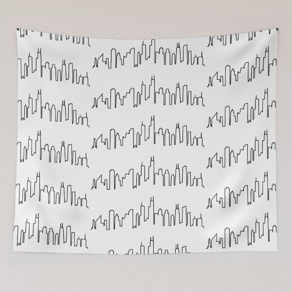 Item preview, Chicago City Skyline designed and sold by Ashleylcoop.