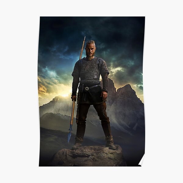 Ragnar Lothbrok Vikings Poster