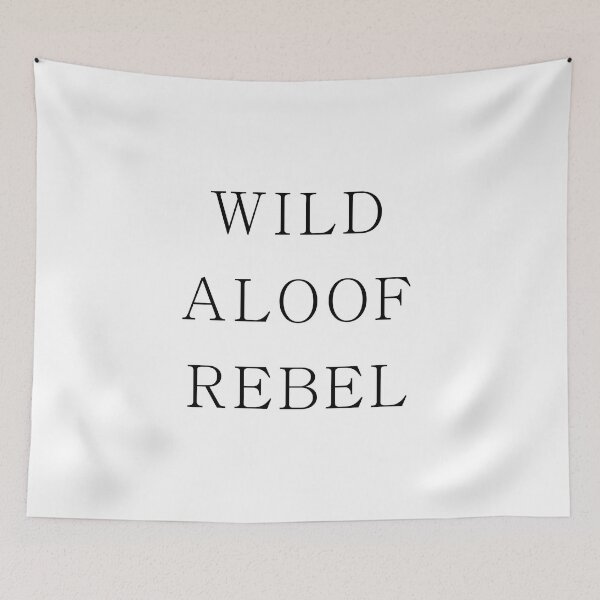 Item preview, Wild Aloof Rebel designed and sold by clamentine.