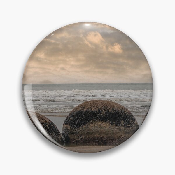 Item preview, Famous Moeraki Boulders at sunset designed and sold by Photopat.